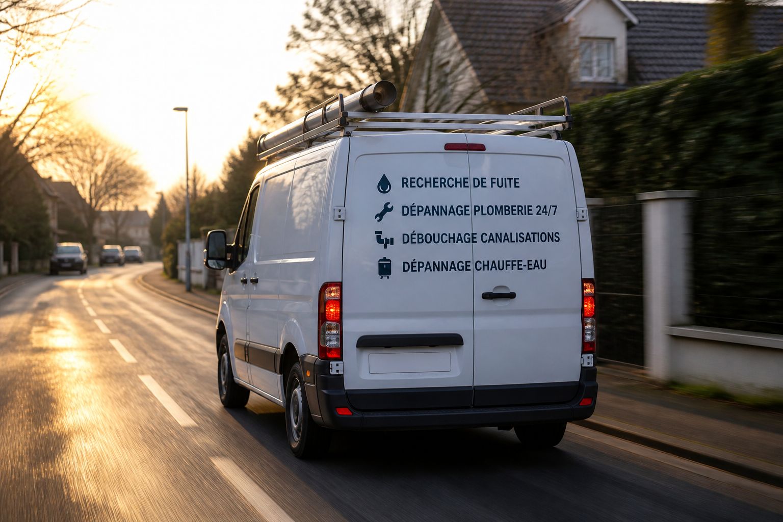 Camion Plomberie Activation en intervention à Var